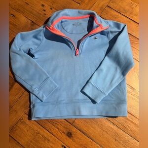 Vineyard Vines Light Blue Boys Quarter Zip